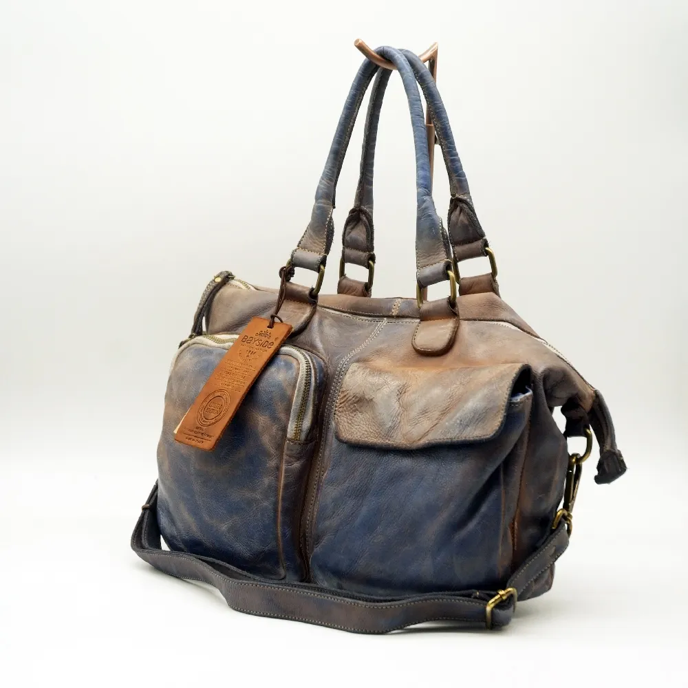 casa della borsa BS689 blue 001 casa della borsa BS689 blue 001