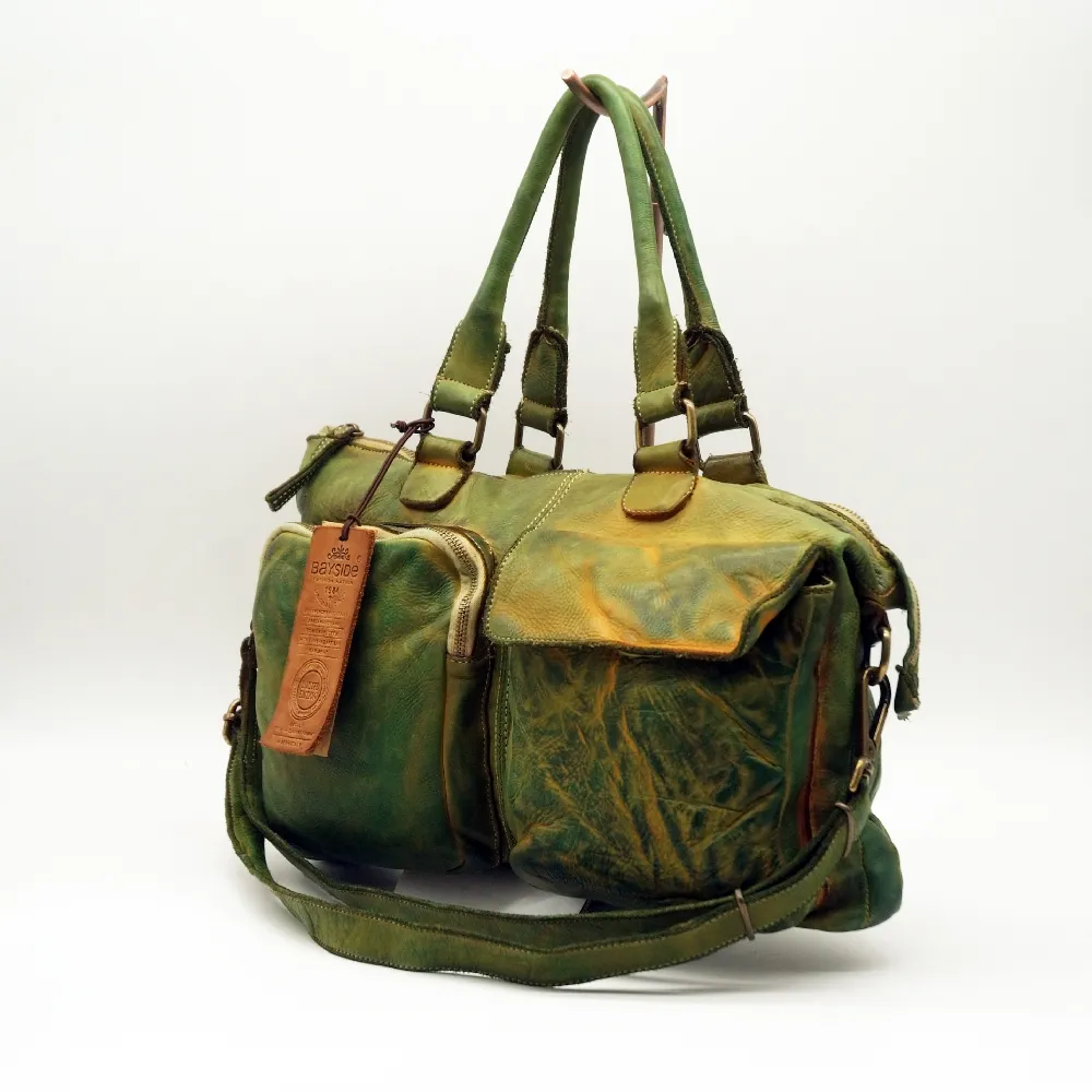 casa della borsa BS689 verde 001 casa della borsa BS689 verde 001