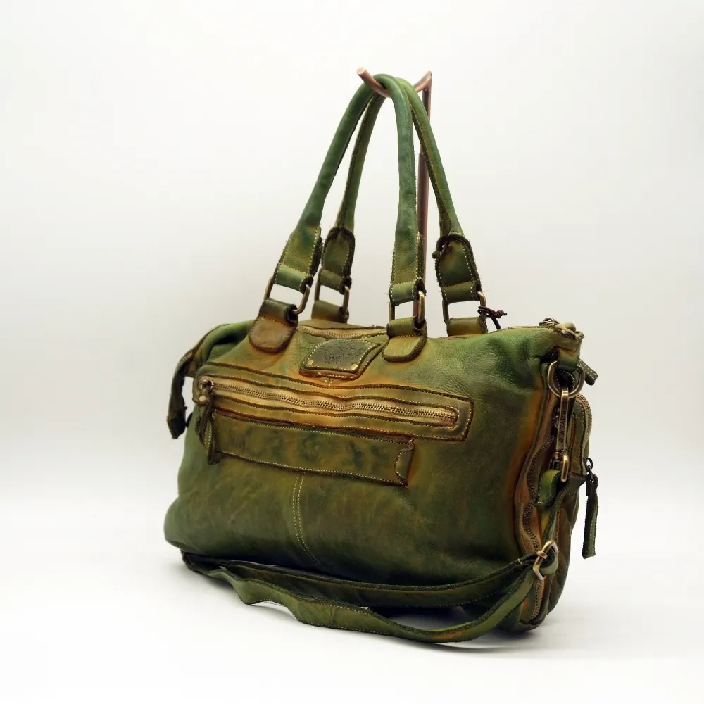 casa della borsa BS689 verde 002 casa della borsa BS689 verde 002